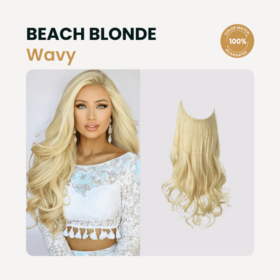 Rosieri Halo Hair Extensions