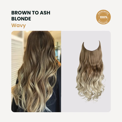 Rosieri Halo Hair Extensions