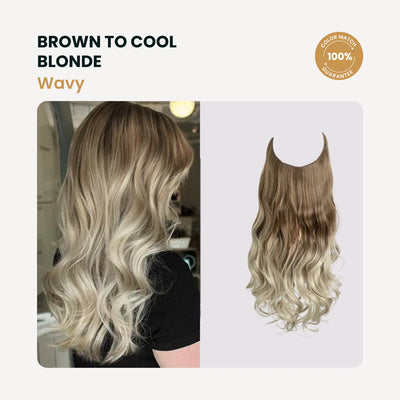 Rosieri Halo Hair Extensions