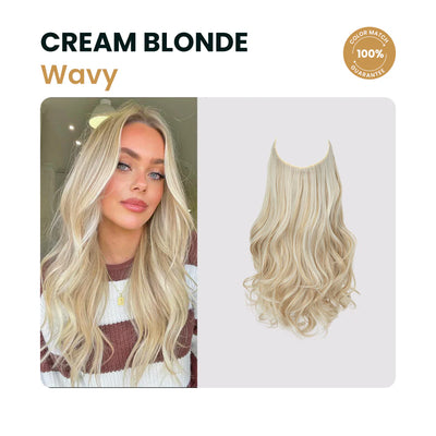 Rosieri Halo Hair Extensions