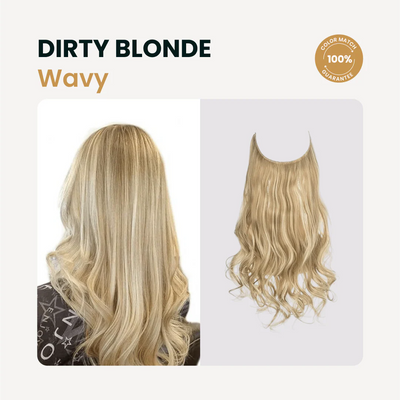 Rosieri Halo Hair Extensions