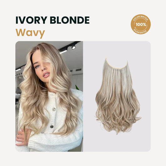 Rosieri Halo Hair Extensions