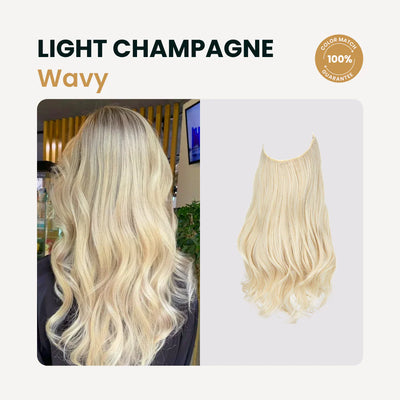 Rosieri Halo Hair Extensions