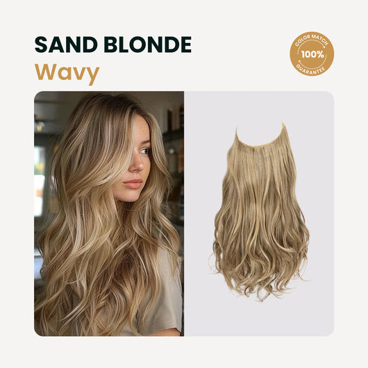Rosieri Halo Hair Extensions