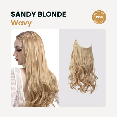 Rosieri Halo Hair Extensions