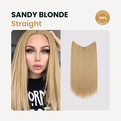 Rosieri Halo Hair Extensions