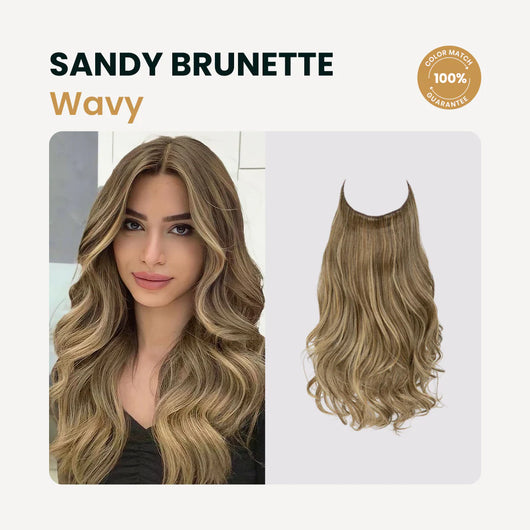 Rosieri Halo Hair Extensions