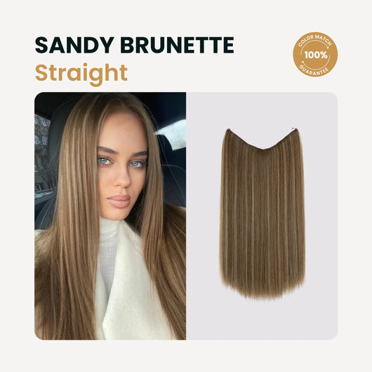 Rosieri Halo Hair Extensions