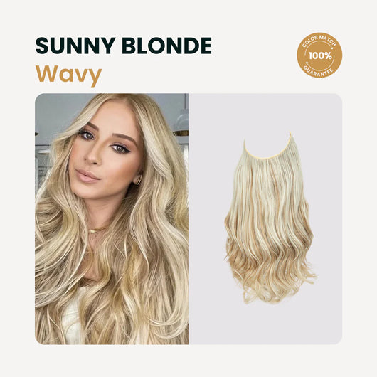 Rosieri Halo Hair Extensions