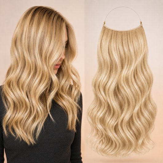 Rosieri Halo Hair Extensions