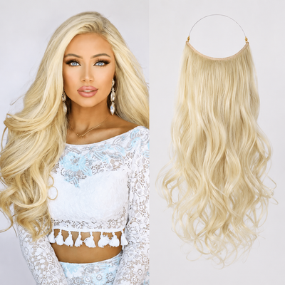 Rosieri Halo Hair Extensions