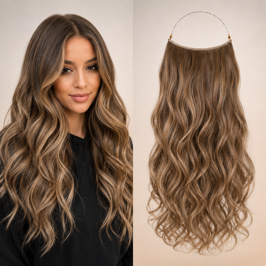 Rosieri Halo Hair Extensions