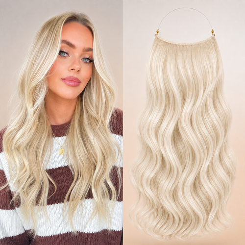 Rosieri Halo Hair Extensions