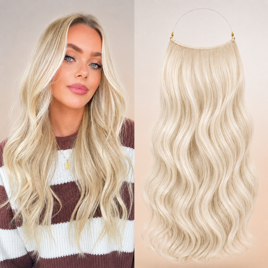 Rosieri Halo Hair Extensions