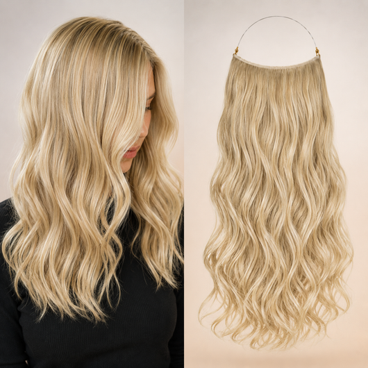 Rosieri Halo Hair Extensions