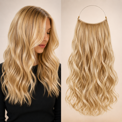 Rosieri Halo Hair Extensions