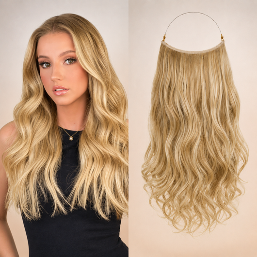Rosieri Halo Hair Extensions