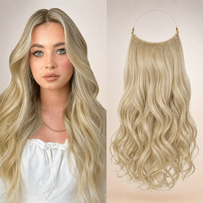Rosieri Halo Hair Extensions