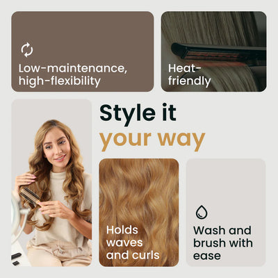 Rosieri Halo Hair Extensions