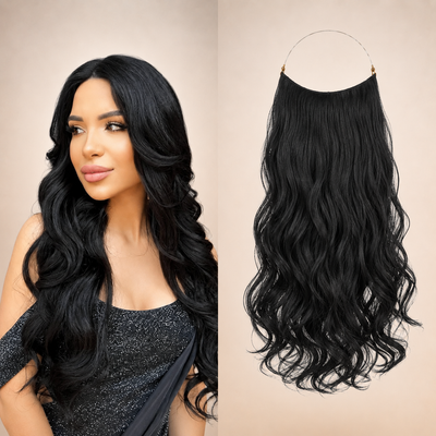 Rosieri Halo Hair Extensions