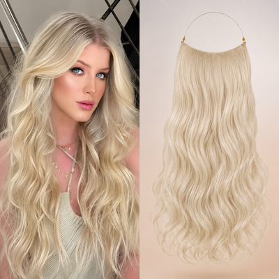 Rosieri Halo Hair Extensions
