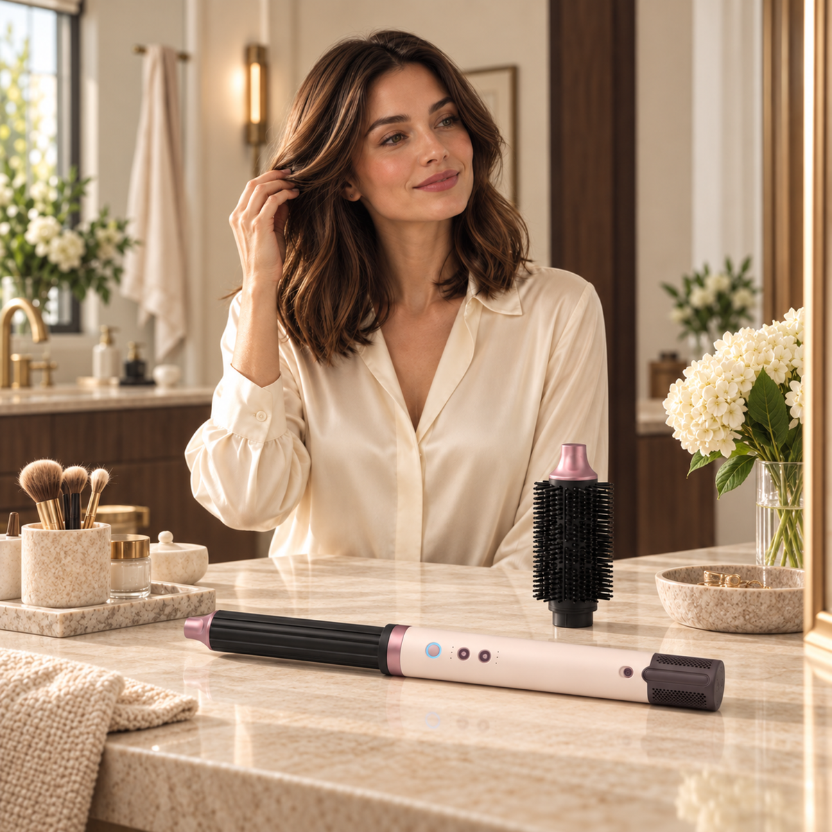 Rosieri 7-in-1 Air Styler & Hair Dryer Brush