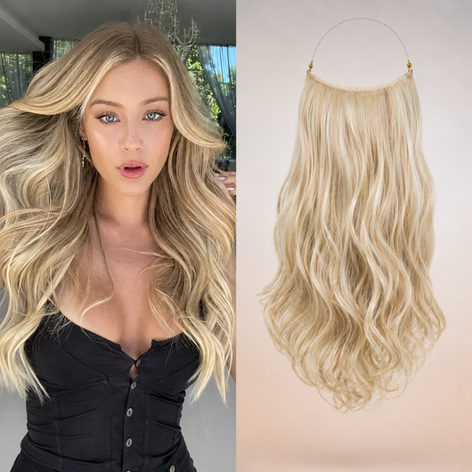 Rosieri Halo Hair Extensions