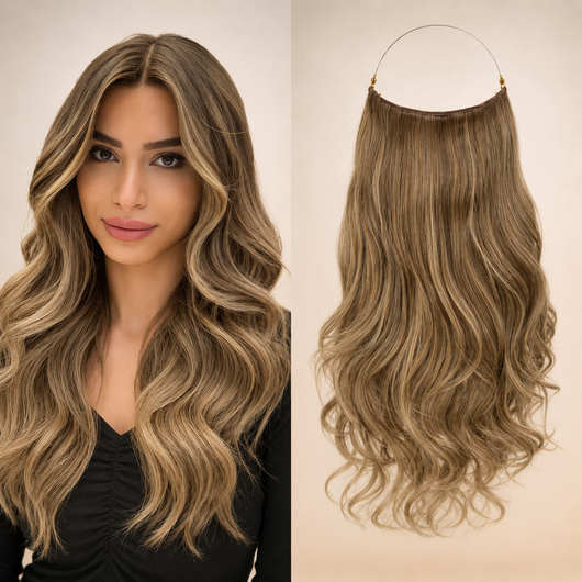 Rosieri Halo Hair Extensions
