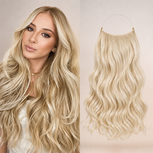Rosieri Halo Hair Extensions